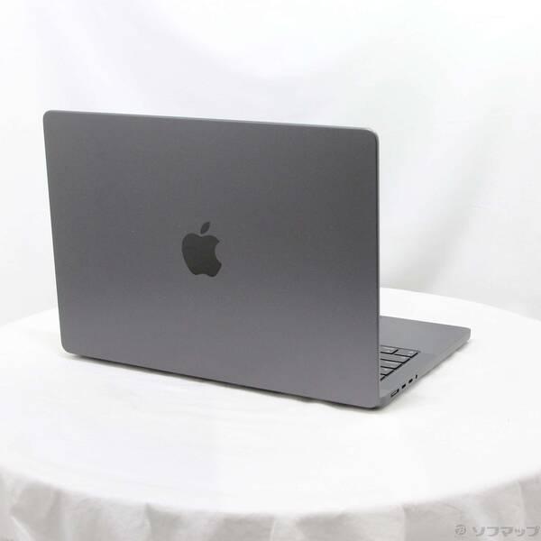 〔中古〕〔展示品〕 MacBook Pro 14.2-inch Late-2025 MDE04J／A Apple M5 10コアCPU_10コアGPU 16GB SSD512GB スペースブラック 〔26.3 Tahoe〕〔258-ud〕 |  | 02