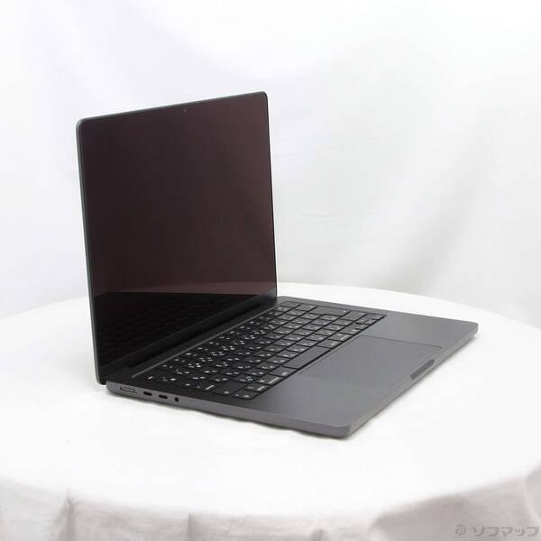 〔中古〕〔展示品〕 MacBook Pro 14.2-inch Late-2025 MDE04J／A Apple M5 10コアCPU_10コアGPU 16GB SSD512GB スペースブラック 〔26.3 Tahoe〕〔258-ud〕 |  | 03