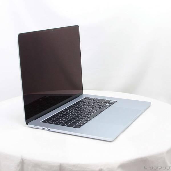 〔中古〕〔展示品〕 MacBook Air 15.3-inch Early-2025 MC7A4J／A Apple M4 10コアCPU_10コアGPU 16GB SSD256GB スカイブルー 〔26.3 Tahoe〕〔258-ud〕 |  | 03