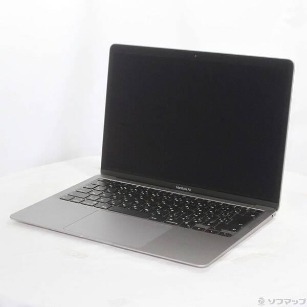 〔中古〕Apple(アップル) MacBook Air 13.3-inch Late-2020 MGN73J／A Apple M1 8コアCPU_8コアGPU 8GB SSD512GB スペースグレイ 〔26.3 Tahoe〕〔377-ud〕 | 