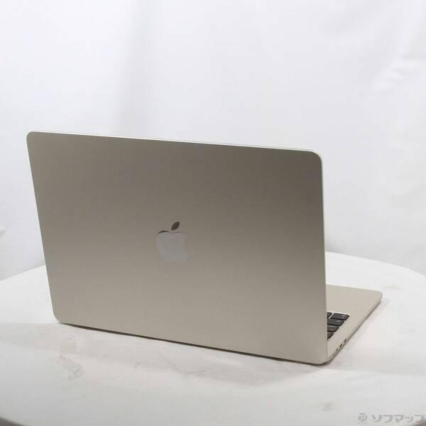 〔中古〕Apple(アップル) MacBook Air 13.6-inch Late-2024 MC7W4J／A Apple M2 8コアCPU_8コアGPU 16GB SSD256GB スターライト 〔26.1 Tahoe〕〔377-ud〕 |  | 02