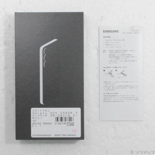 〔中古〕SAMSUNG(サムスン) Galaxy S25 256GB ブルーブラック SM-S931Q SIMフリー〔377-ud〕 |  | 04