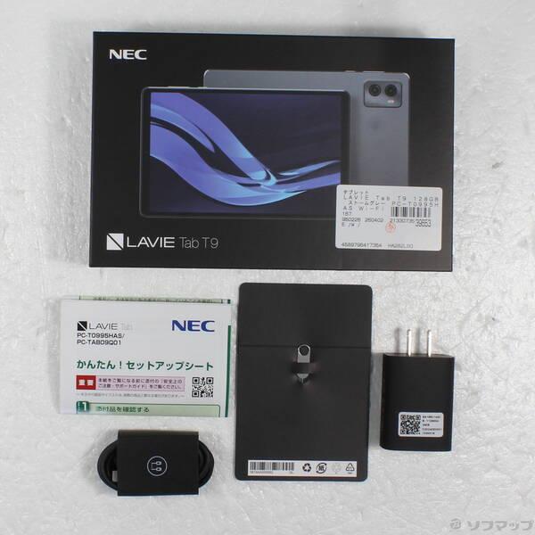 〔中古〕NEC(エヌイーシー) LAVIE Tab T9 128GB ストームグレー PC-T0995HAS Wi-Fi〔377-ud〕 |  | 04
