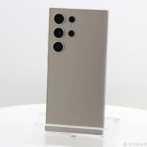 〔中古〕GALAXY Galaxy S24 Ultra 256GB チタニウムグレー SM-S928QZTESJP SIMフリー〔262-ud〕 | 