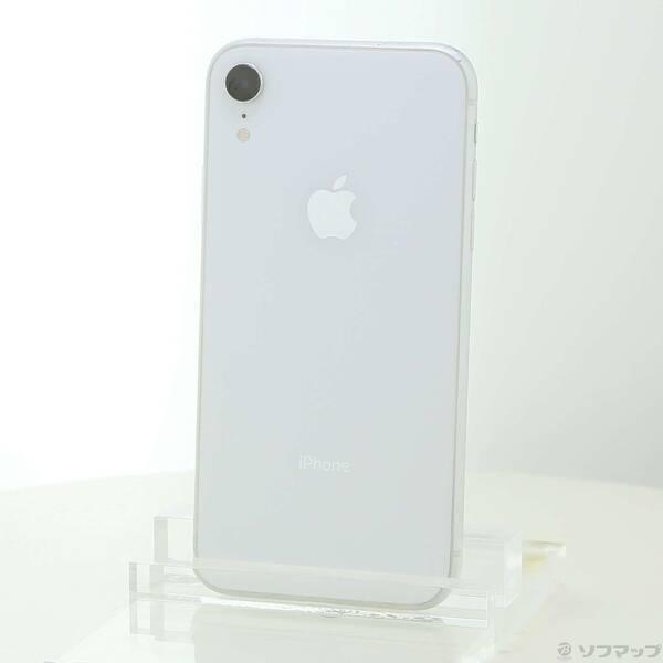 〔中古〕Apple(アップル) iPhoneXR 128GB ホワイト NT0J2J／A SIMフリー〔352-ud〕 | 