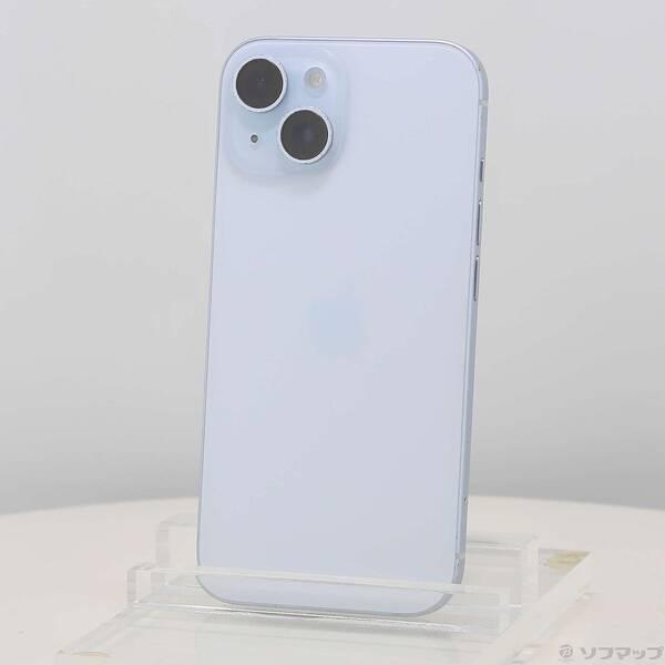 〔中古〕au iPhone15 128GB ブルー MTML3J／A SIMフリー〔276-ud〕 | 