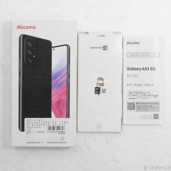 〔中古〕SAMSUNG(サムスン) Galaxy A53 5G 128GB オーサムブラック SC-53C docomo SIMフリー〔196-ud〕 |  | 04