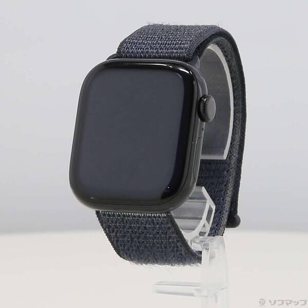 〔中古〕Apple(アップル) Apple Watch Series 10 GPS 42mm ジェットブラックアルミニウムケース インクスポーツループ〔297-ud〕 | 