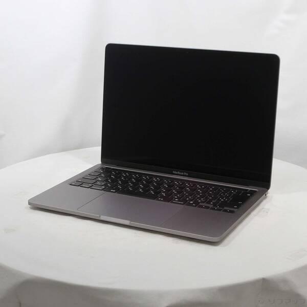 〔中古〕Apple(アップル) MacBook Pro 13.3-inch Late-2020 MYD82J／A Apple M1 8コアCPU_8コアGPU 8GB SSD256GB スペースグレイ 〔26.3 Tahoe〕〔198-ud〕 | 