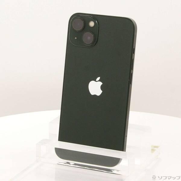 〔中古〕Apple(アップル) iPhone13 256GB グリーン MNGH3J／A SIMフリー〔377-ud〕 | 