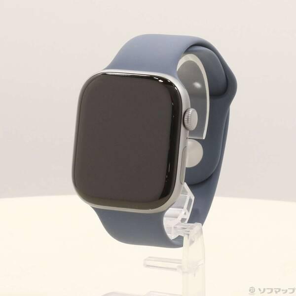 〔中古〕Apple(アップル) Apple Watch Series 11 GPS + Cellular 46mm スペースグレイアルミニウムケース アンカーブルースポーツバンド〔377-ud〕 | 