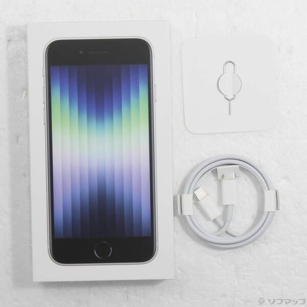 〔中古〕Apple(アップル) iPhone SE 第3世代 64GB スターライト MMYD3J／A SIMフリー 〔ネットワーク利用制限▲〕〔377-ud〕 |  | 04