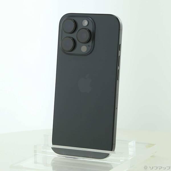 〔中古〕Apple(アップル) iPhone16 Pro 128GB ブラックチタニウム MYMV3J／A SIMフリー〔297-ud〕 | 