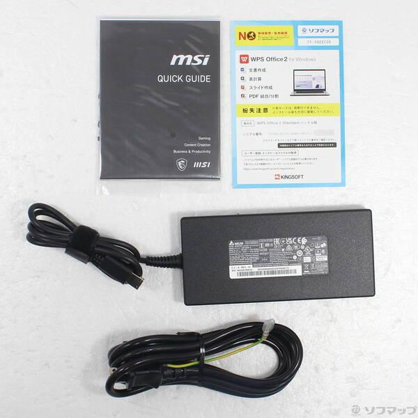 〔中古〕MSI(エムエスアイ) 〔展示品〕 Stealth A16 AI+ A3XW Stealth-A16-AI+A3HWHG-6459JP コアブラック〔305-ud〕 |  | 04