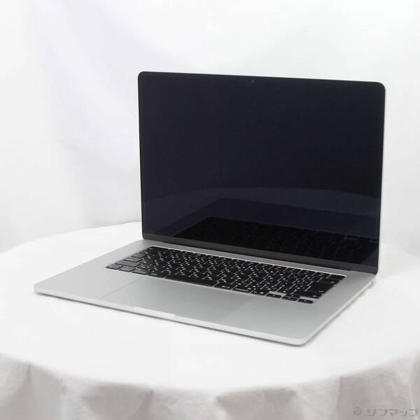 〔中古〕〔展示品〕 MacBook Air 15.3-inch Early-2025 MW1G3J／A Apple M4 10コアCPU_10コアGPU 16GB SSD256GB シルバー 〔26.3 Tahoe〕〔258-ud〕 | 
