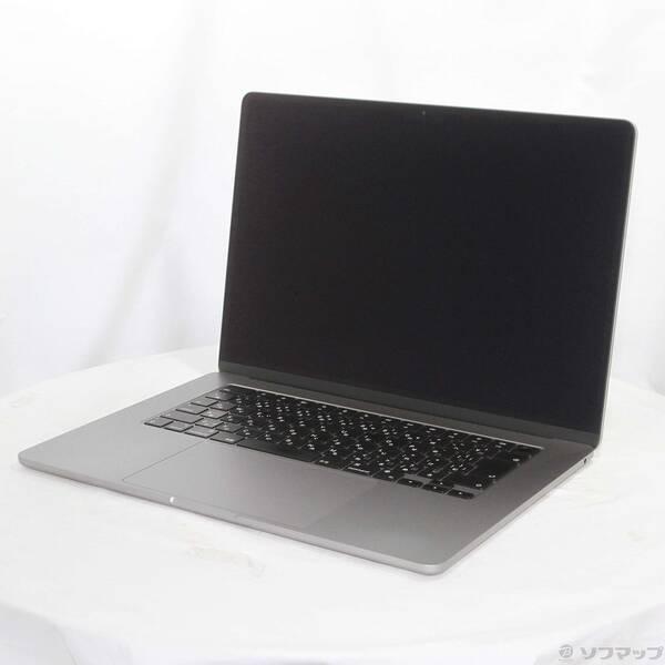 〔中古〕Apple(アップル) MacBook Air 15.3-inch Mid-2023 MQKQ3J／A Apple M2 8コアCPU_10コアGPU 8GB SSD512GB スペースグレイ 〔26.3 Tahoe〕〔198-ud〕 | 