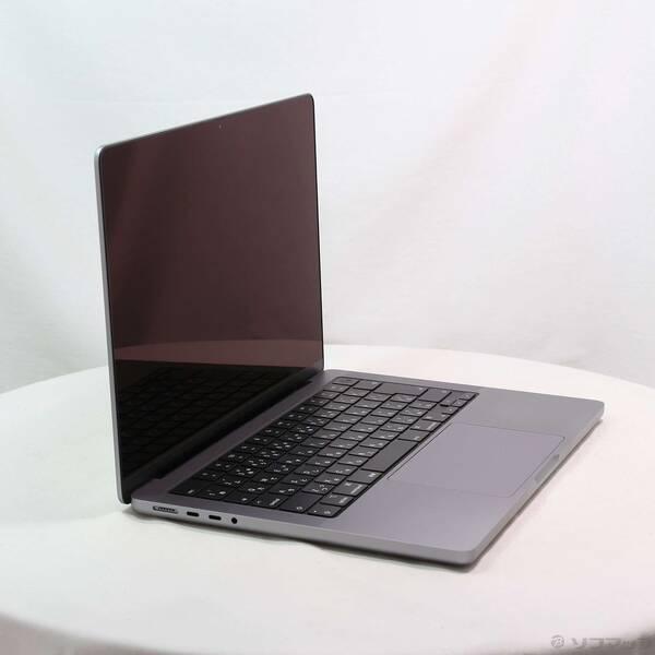 〔中古〕MacBook Pro 14.2-inch Late-2021 MKGP3J／A Apple M1 Pro 8コアCPU_14コアGPU 16GB SSD512GB スペースグレイ 〔26.3 Tahoe〕〔276-ud〕 |  | 03