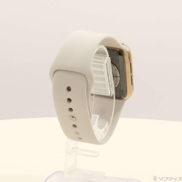 〔中古〕Apple(アップル) Apple Watch Series 5 GPS + Cellular 40mm ゴールドステンレススチールケース ストーンスポーツバンド〔198-ud〕 |  | 02