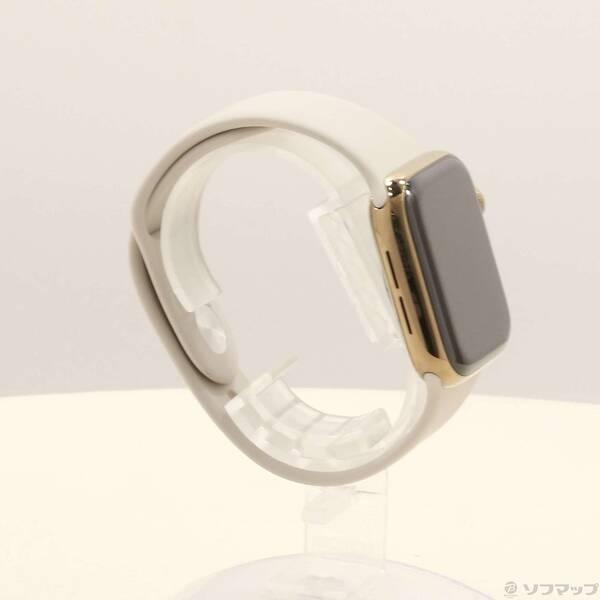 〔中古〕Apple(アップル) Apple Watch Series 5 GPS + Cellular 40mm ゴールドステンレススチールケース ストーンスポーツバンド〔198-ud〕 |  | 03