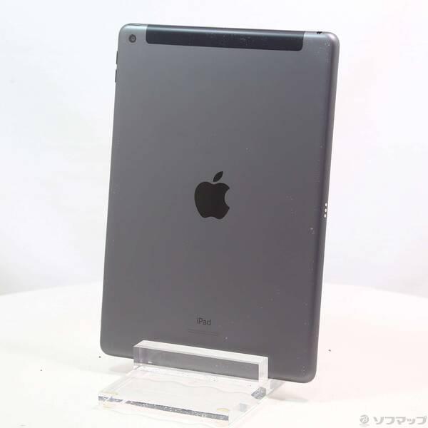 〔中古〕au iPad 第8世代 128GB スペースグレイ MYML2J／A auロック解除SIMフリー〔258-ud〕 | 