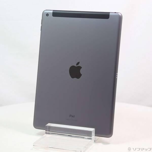 〔中古〕au iPad 第7世代 128GB スペースグレイ MW6E2J／A auロック解除SIMフリー〔352-ud〕 | 