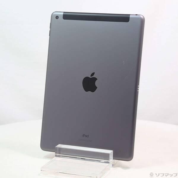 〔中古〕au iPad 第7世代 128GB スペースグレイ MW6E2J／A auロック解除SIMフリー〔352-ud〕 | 