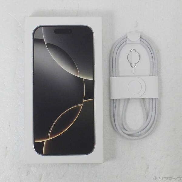 〔中古〕Apple(アップル) iPhone16 Pro 256GB ナチュラルチタニウム 3N746J／A SIMフリー〔198-ud〕 |  | 04