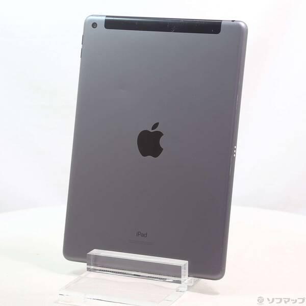 〔中古〕Apple(アップル) iPad 第7世代 32GB スペースグレイ MW6A2J／A auロック解除SIMフリー〔348-ud〕 | 