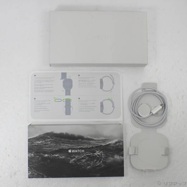 〔中古〕Apple(アップル) Apple Watch Ultra GPS + Cellular 49mm チタニウムケース ホワイトオーシャンバンド〔198-ud〕 |  | 04