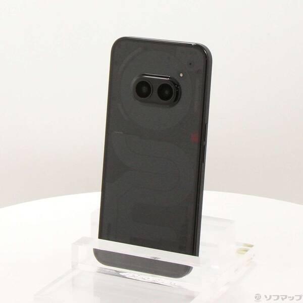〔中古〕Nothing（ナッシング） Nothing Phone (2a) 128GB ブラック A10400067 SIMフリー〔348-ud〕 | 
