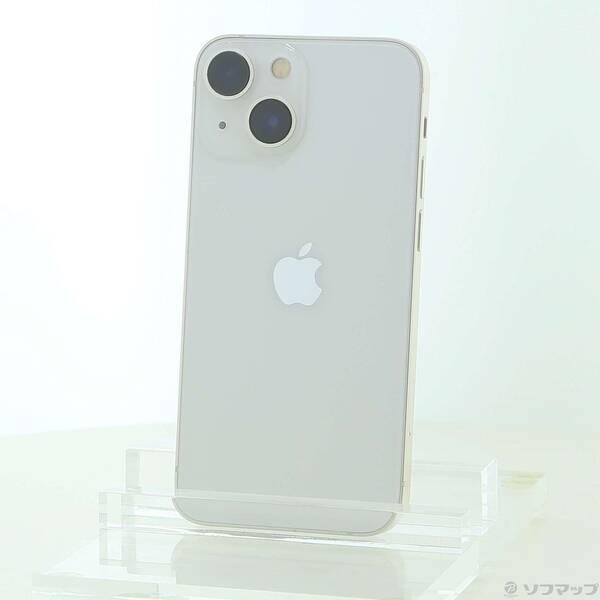 〔中古〕Apple(アップル) iPhone13 mini 128GB スターライト MLJE3J／A SIMフリー〔262-ud〕 | 