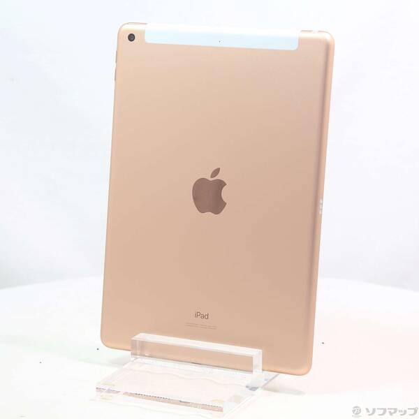 〔中古〕Apple(アップル) iPad 第7世代 32GB ゴールド MW6D2J／A auロック解除SIMフリー〔269-ud〕 | 