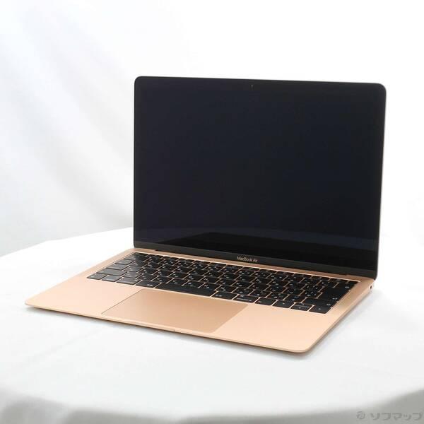 〔中古〕Apple(アップル) MacBook Air 13.3-inch Late-2018 MREE2J／A Core_i5 1.6GHz 8GB SSD128GB ゴールド 〔10.15 Catalina〕〔269-ud〕 | 