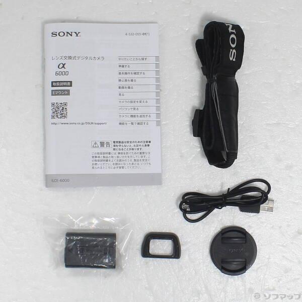 〔中古〕SONY(ソニー) α6000 パワーズームレンズキット W ILCE-6000L〔198-ud〕 |  | 05