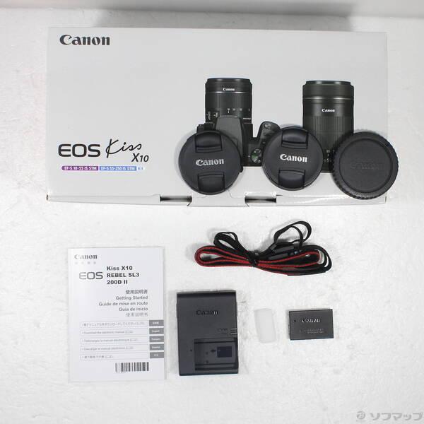 〔中古〕Canon(キヤノン) EOS Kiss X10 ダブルズームキット ブラック〔348-ud〕 |  | 05