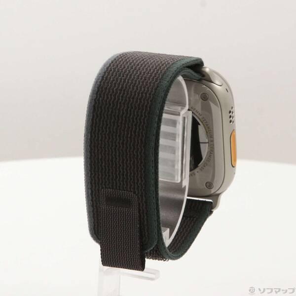 〔中古〕Apple(アップル) Apple Watch Ultra 2 GPS + Cellular 49mm チタニウムケース ブルー／ブラックトレイルループ〔198-ud〕 |  | 02