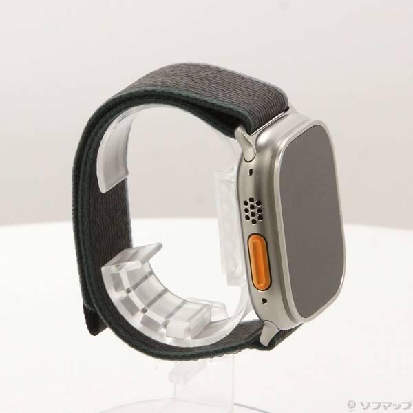 〔中古〕Apple(アップル) Apple Watch Ultra 2 GPS + Cellular 49mm チタニウムケース ブルー／ブラックトレイルループ〔198-ud〕 |  | 03