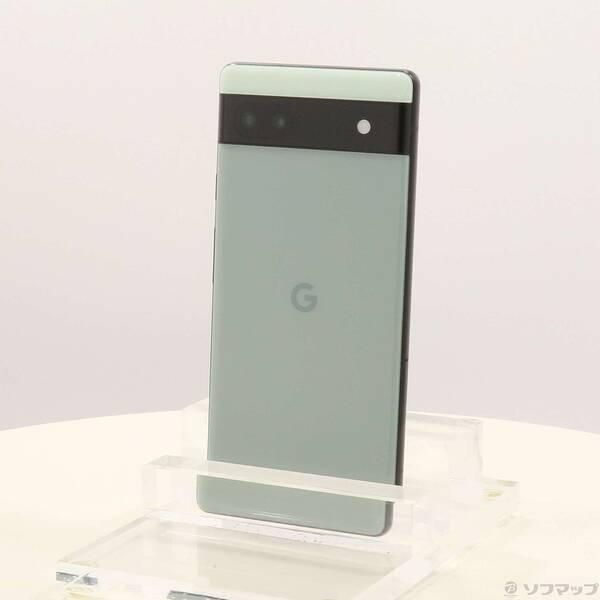 〔中古〕GOOGLE(グーグル) Google Pixel 6a 128GB セージ GB17L Softbank SIMフリー〔377-ud〕 | 