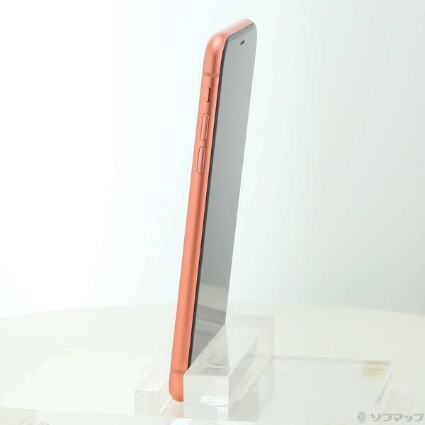 〔中古〕Apple(アップル) iPhoneXR 128GB コーラル MT0T2J／A SIMフリー〔352-ud〕 |  | 01