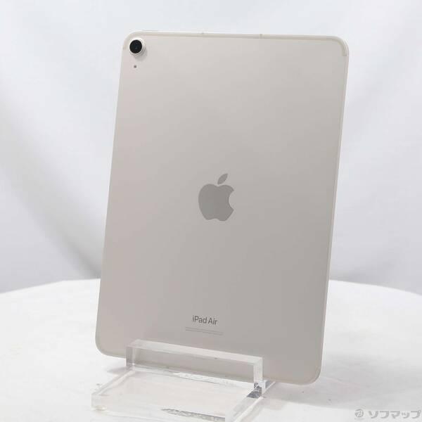 〔中古〕Apple(アップル) iPad Air 第5世代 256GB スターライト MM743J／A docomoロック解除SIMフリー〔349-ud〕 | 