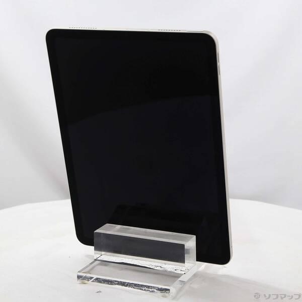 〔中古〕Apple(アップル) iPad Air 第5世代 256GB スターライト MM743J／A docomoロック解除SIMフリー〔349-ud〕 |  | 02
