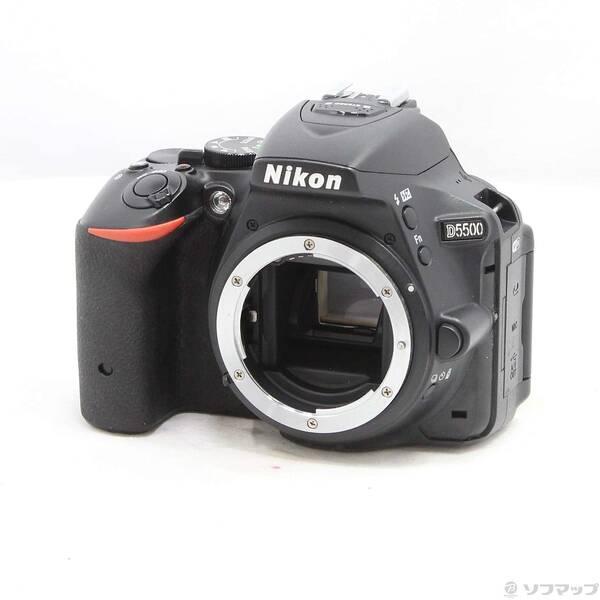 〔中古〕Nikon(ニコン) NIKON D5500 ボディ ブラック〔348-ud〕 | 