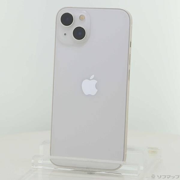 〔中古〕Apple(アップル) iPhone13 128GB スターライト MLND3J／A SIMフリー〔262-ud〕 | 