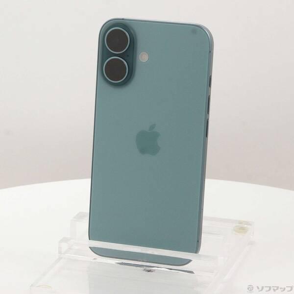〔中古〕Apple(アップル) iPhone16 256GB ティール MYE13J／A SIMフリー〔258-ud〕 | 