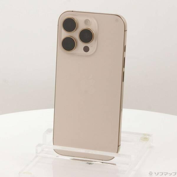 〔中古〕Apple(アップル) iPhone16 Pro 256GB デザートチタニウム MYN23J／A SIMフリー〔348-ud〕 | 