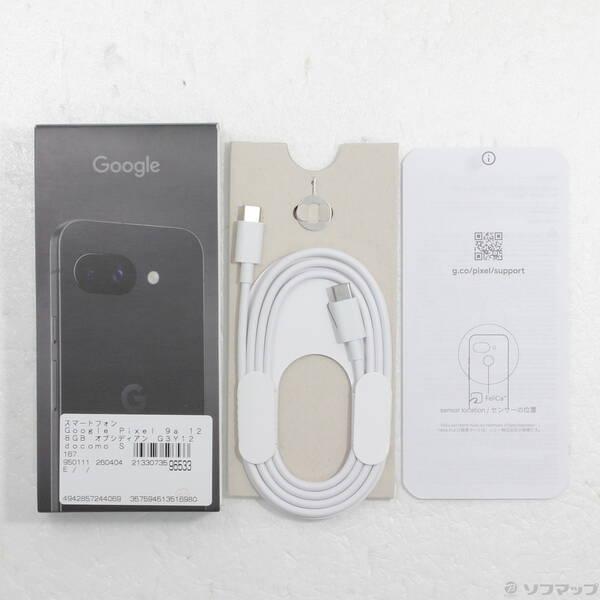 〔中古〕GOOGLE(グーグル) Google Pixel 9a 128GB オブシディアン G3Y12 docomo SIMフリー〔368-ud〕 |  | 04