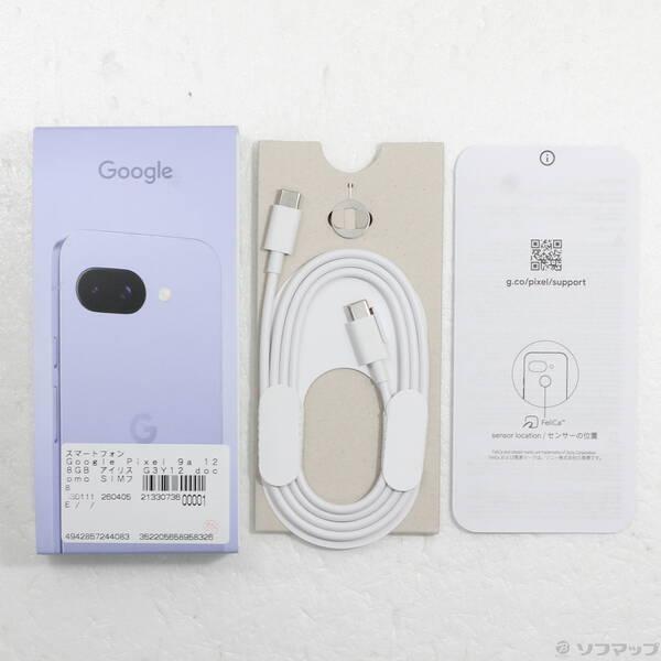 〔中古〕GOOGLE(グーグル) Google Pixel 9a 128GB アイリス G3Y12 docomo SIMフリー〔276-ud〕 |  | 04