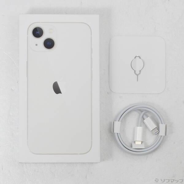 〔中古〕Apple(アップル) iPhone13 128GB スターライト MLND3J／A SIMフリー〔258-ud〕 |  | 04