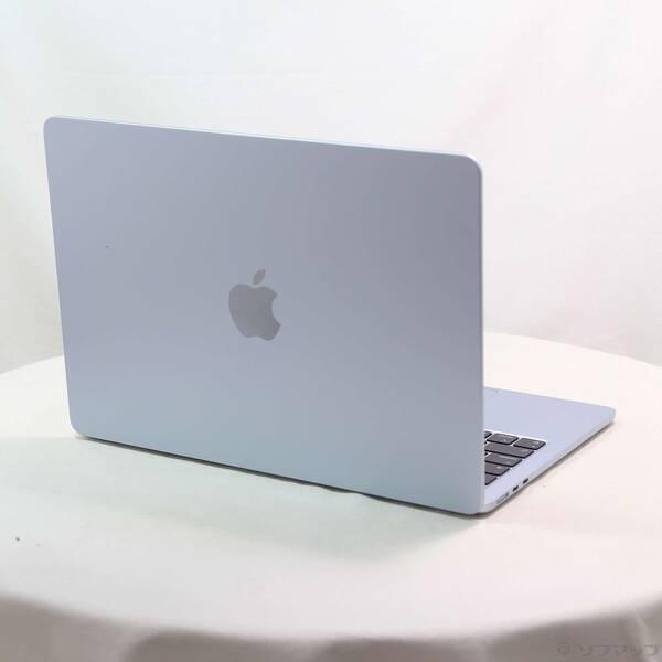〔中古〕Apple(アップル) MacBook Air 13.6-inch Early-2025 MC6U4J／A Apple M4 10コアCPU_10コアGPU 16GB SSD512GB スカイブルー 〔26.3 Tahoe〕〔196-ud〕 |  | 02