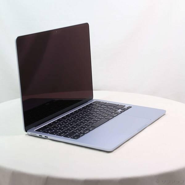 〔中古〕Apple(アップル) MacBook Air 13.6-inch Early-2025 MC6U4J／A Apple M4 10コアCPU_10コアGPU 16GB SSD512GB スカイブルー 〔26.3 Tahoe〕〔196-ud〕 |  | 03